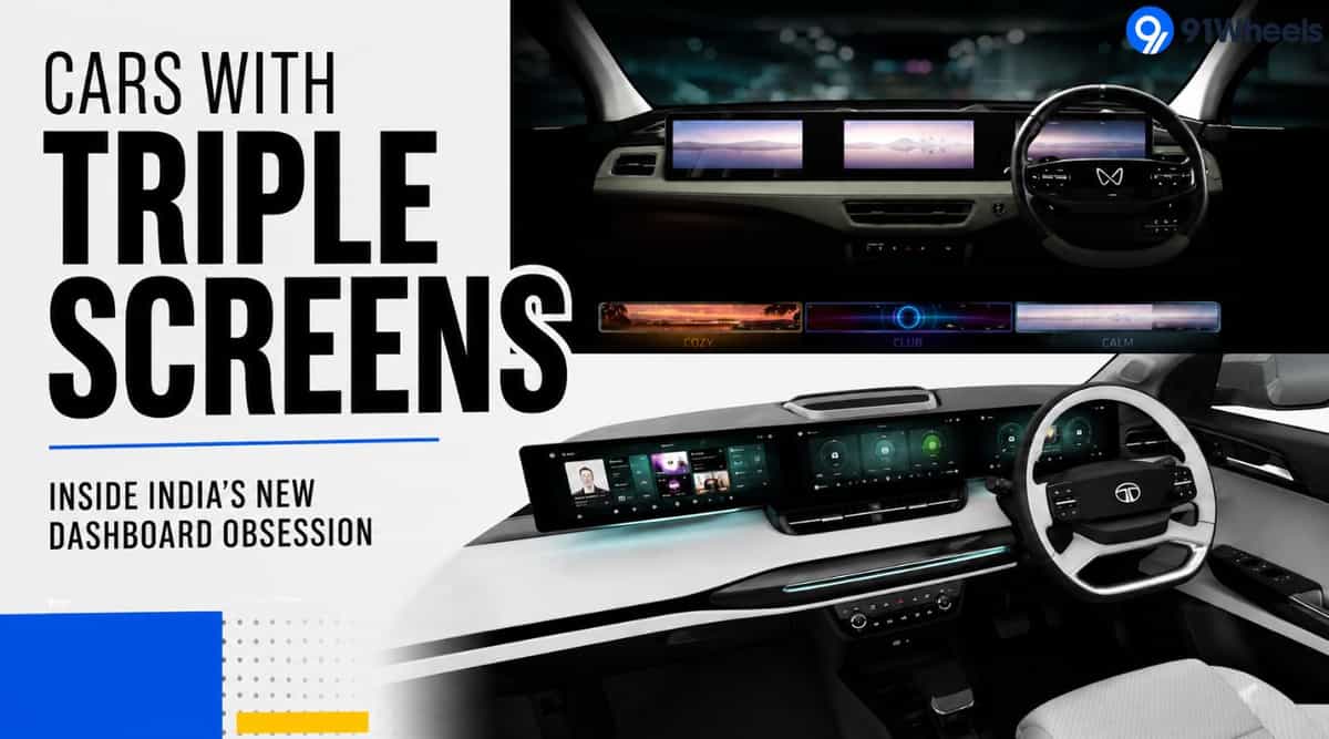 Cars With Triple Screens: Inside India's New Dashboard Obsession Cars With Triple Screens: Inside India's New Dashboard Obsession